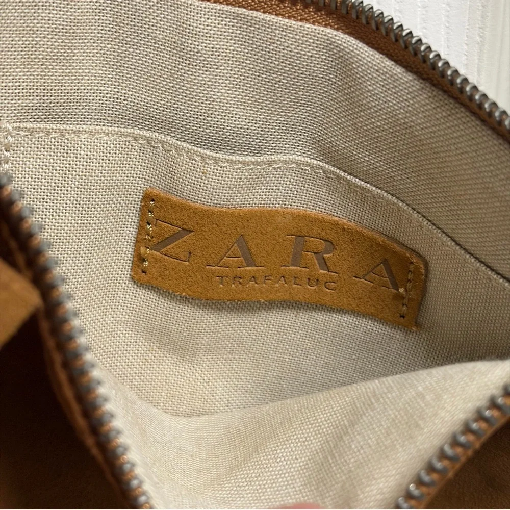 Zara 100% suede